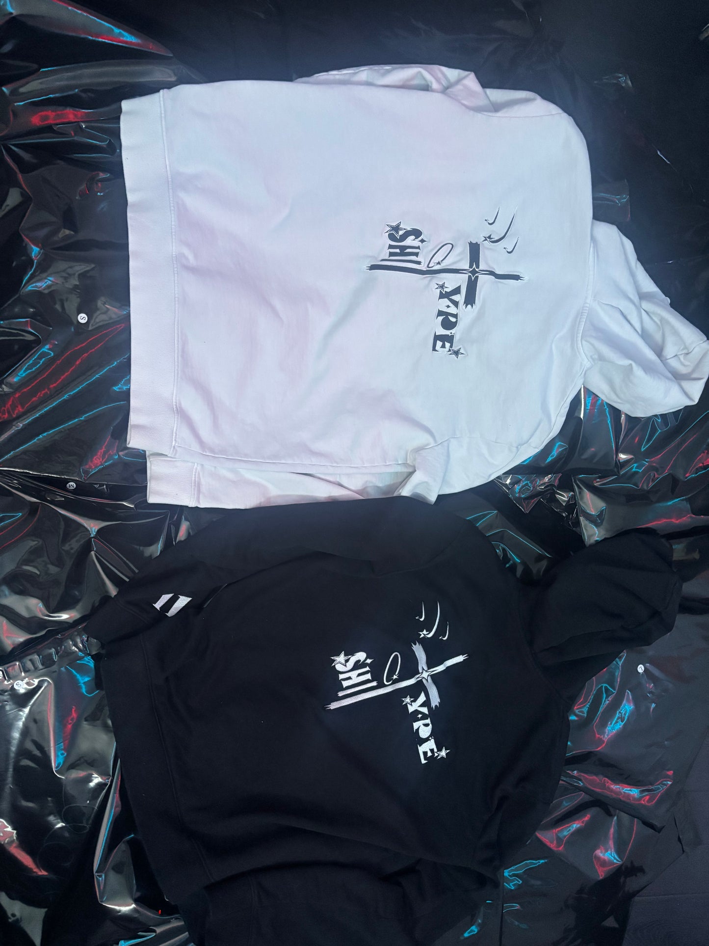 White Unethical zipup hoodie