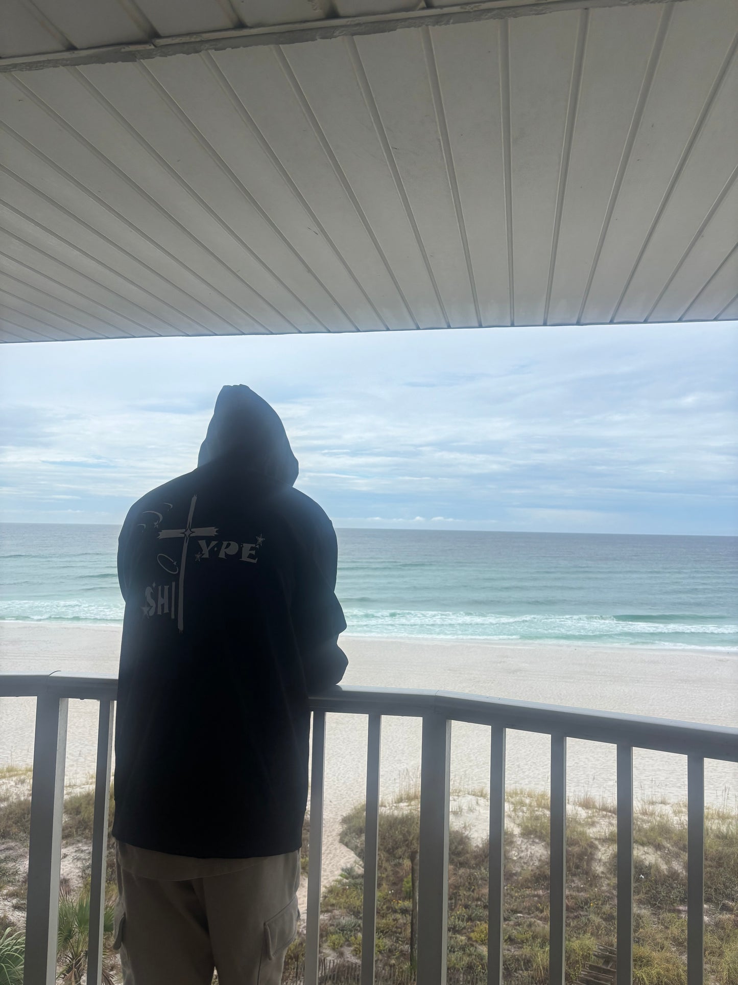 Black unethical zipup hoodie